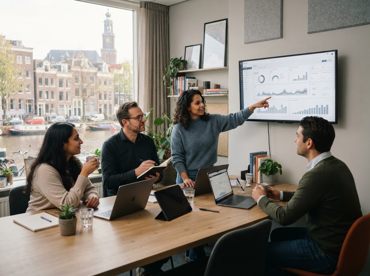 Trouw Rijpieraat team dat werkt aan data-analyse en modelontwikkeling